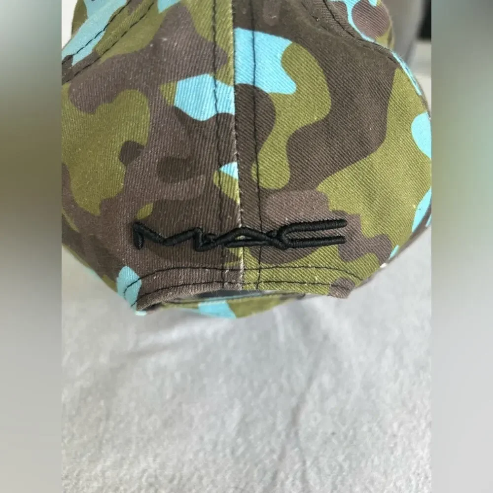 MAC Cosmetics “Rockin’ Rebel” Camo Promotional Hat Baseball Cap - Picture 4 of 7